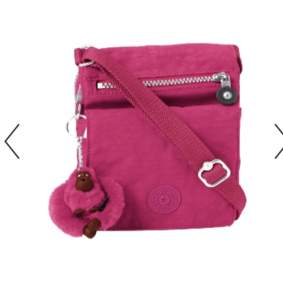 Kipling Women's New Eldorado,Lightweight Crossbody,Nylon Travel Bag,Kind Pink , - Picture 1 of 5
